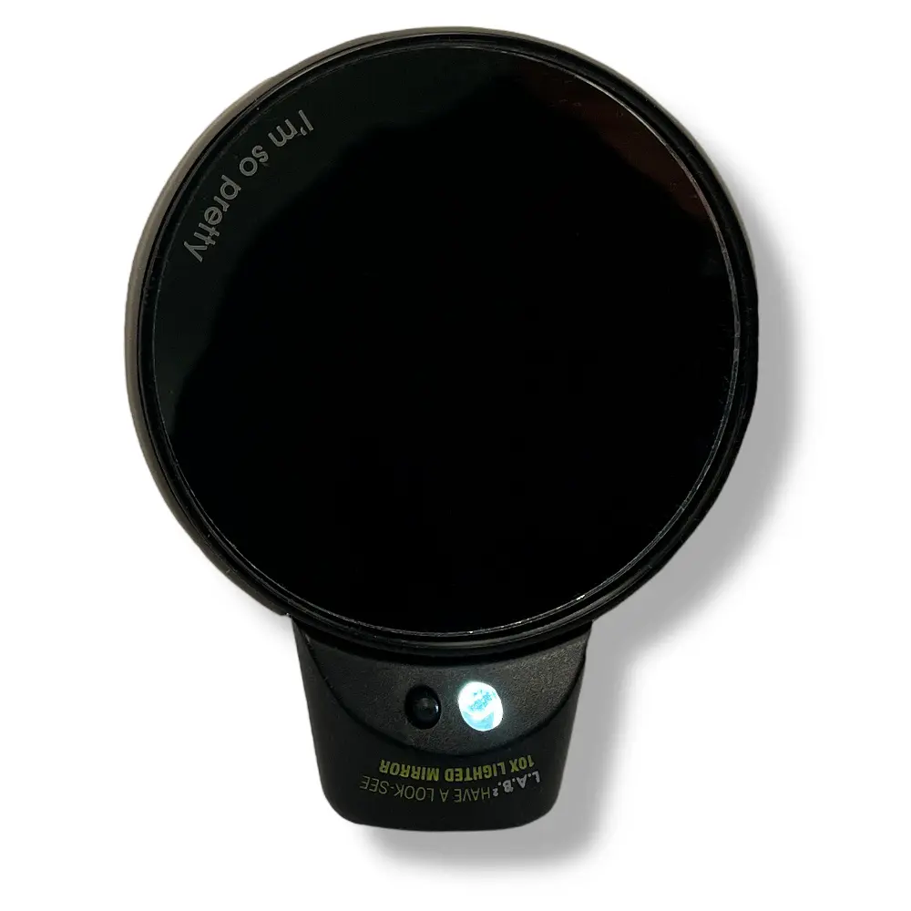 Miroir de maquillage lumineux à LED de voyage – Image 3