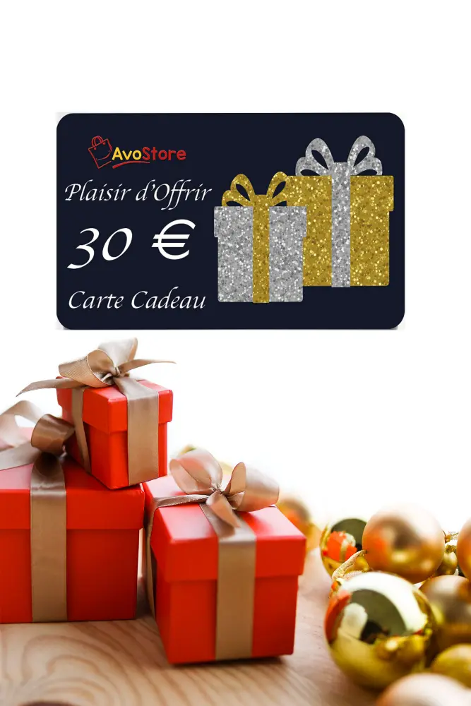 Carte Cadeau AvoStore 30€ - Accessoires beauté et nail art premium